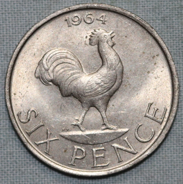 MALAWI 1964~ SIX PENCE ~ 93¢ tracked shipping