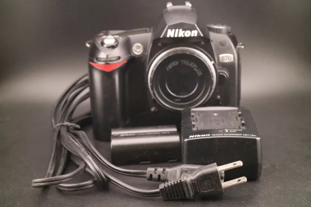 [Near MINT] Nikon D D70 6.1MP Digital SLR Camera Body From JAPAN