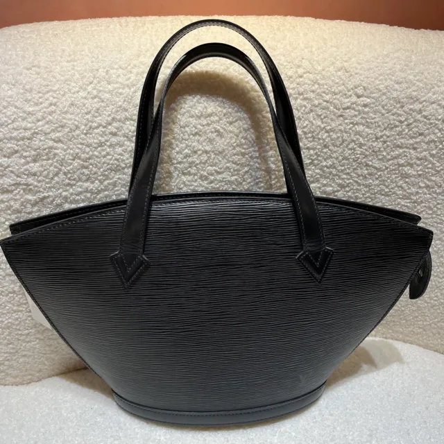 LOUIS VUITTON SAINT Jacques Vintage Black EPI Leather Women's Classic  Handbag $1,232.53 - PicClick AU