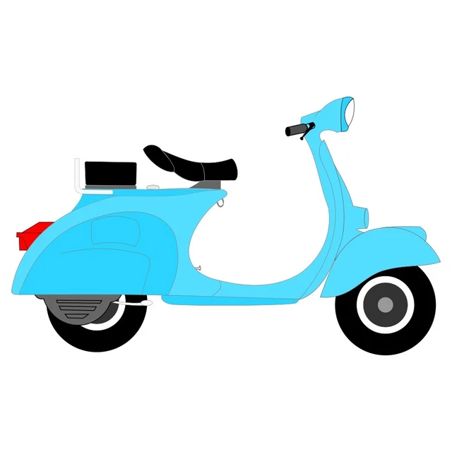 Scooter Boys Retro Vinyl Stickers - Mod, Scootering Decals For Cars, Laptops, Windows (UK Made)