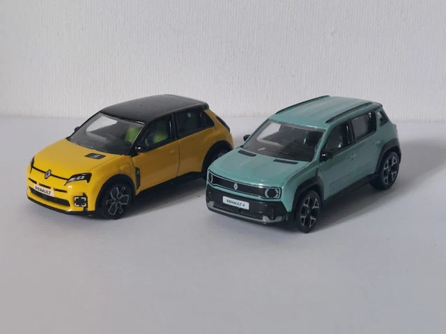Miniature NOREV échelle 1/43 – Renault 12 Jaune – En Boîte (occasion)
