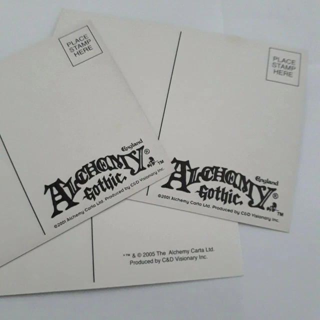 Carte Cercueil Dragonette CARD3 - Alchemy Gothic - Neuf Avec Emballage D'origine - Accessoire Gothique