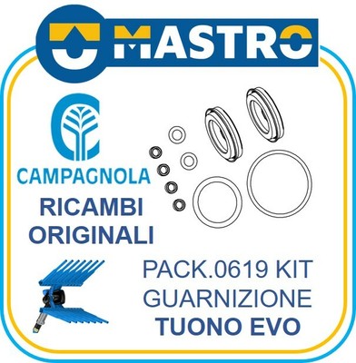 Colibri KIT GUARNIZIONI COMPLETO ABBACCHIATORE CAMPAGNOLA TUONO DIABLO 1800 COLIBRI' 