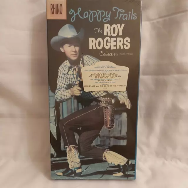 Roy Rogers Happy Trails The Collection (1937 – 1990) CD Box Set Rhino US Import