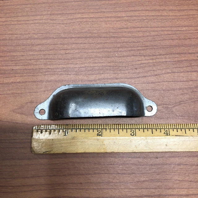 Vintage Cup Drawer Pull Handle 3 1/4” Center