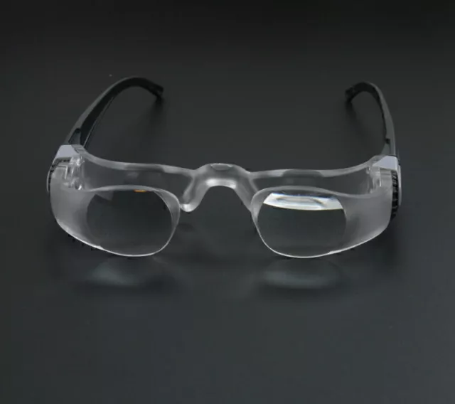 Vergrößerung 2.1X Lupe TV-Brille Optische Glaslinse Fernsehbrille Lupenbril L6U1