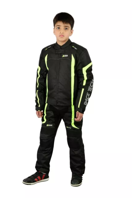 KYB® Kids Youth Junior Racing Kart Bike Motorbike Motorcycle Jacket Trouser suit 2