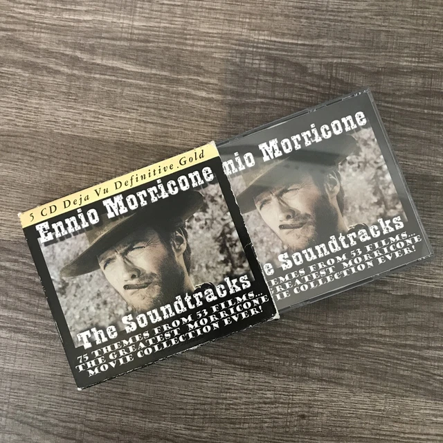 RARO ENNIO MORRICONE Set 5 CD Colonne Sonore Deja Vu Oro Definitivo 75 ...