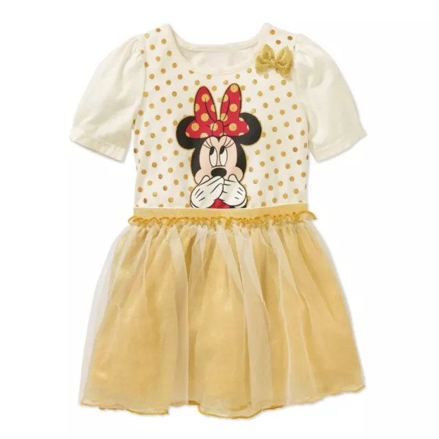 Robe tutu Minnie Mouse Disney 1 pièce ensemble de vêtements tout-petits taille 2T 3T 4T 36 $