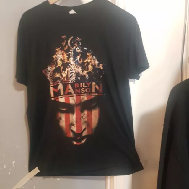 vintage marilyn manson t shirt