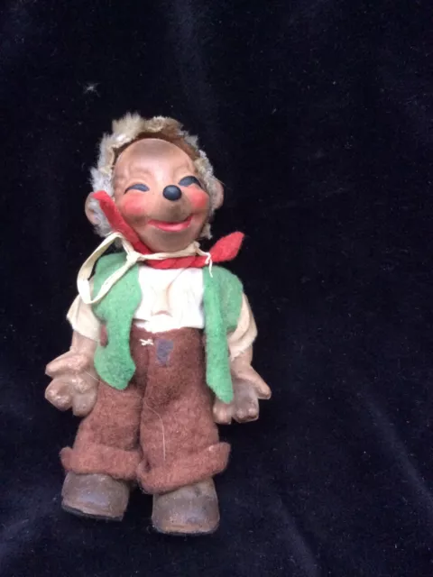 POUPEE ANCIENNE HERISSON MECKI STEIFF Bavarois 17cm Vintage EUR 14,00
