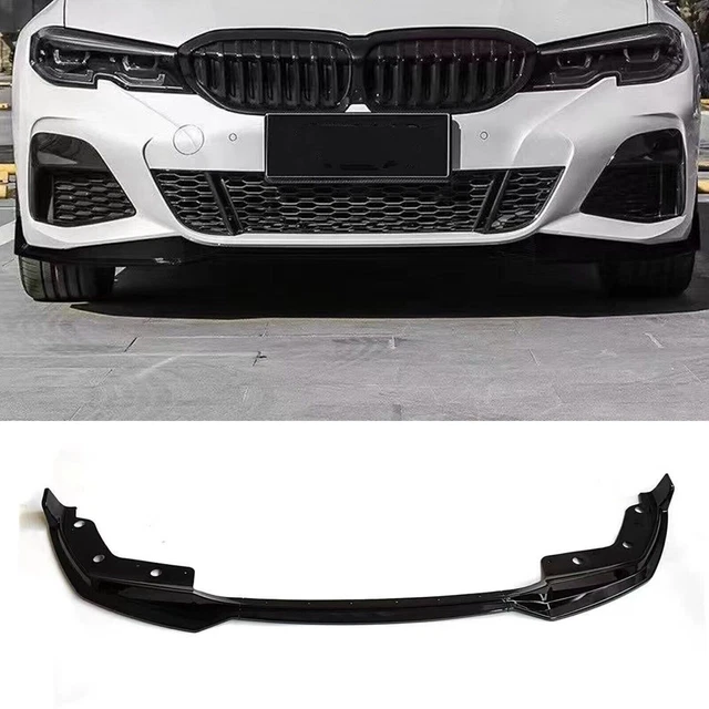 Car Front Spoiler Lip Body Kit For 2019-2021 BMW 3 Series G20 330i M340i M Sport