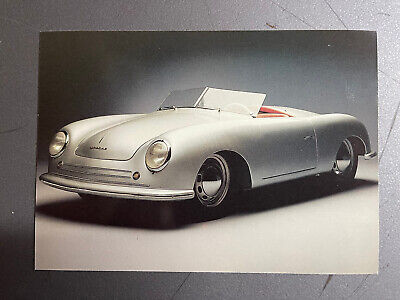 Porsche Usine Musée Carte Postale Nr.1 Typ 356 Roadster Inhabituel Rare Awesome