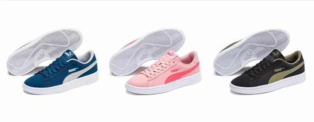 Puma Smash v2 Mâle Jr Bas Top Chaussures Unisexe Chaussures de Sport Baskets