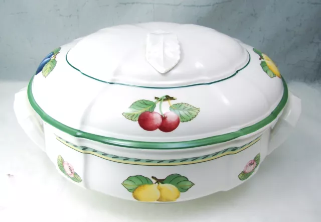 Villeroy & Boch French Garden Fleurence Ovale Soupe Soupière Endommagé Housse 2