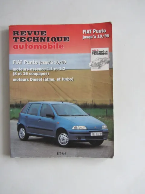 Fiat Punto 1 essence et diesel revue technique automobile (1993 à 10/ 1999 )