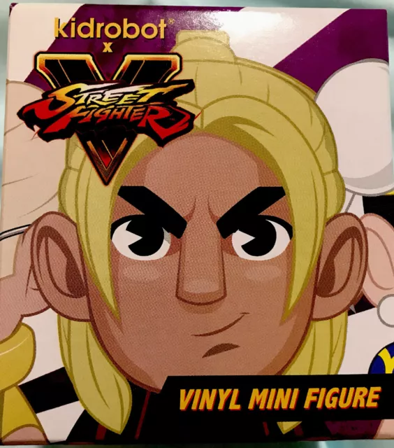 Kidrobot X STREET FIGHTER V Mini Series RYU Vinyl Figure 3"