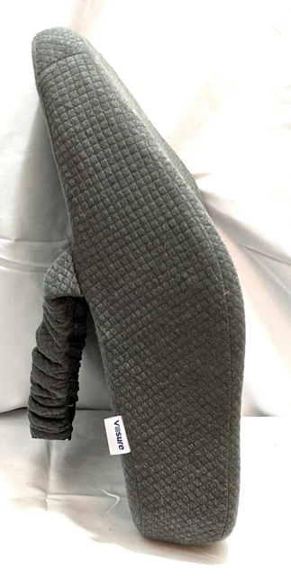 Villsure Lumbar Support Charcoal Ergonomic Design Back Cushion for Office Chair 2
