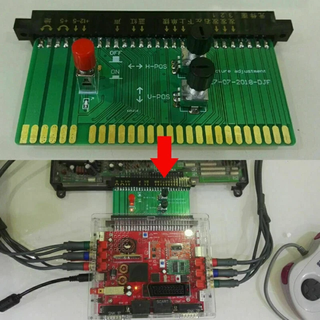 USB Series SuperGun/CBOX V4.0 Ver4.0-DJF +Power Supply for Arcade System Board