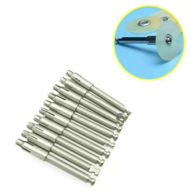 10 Pcs Dental Mandrel Soflex Flexi Disc Fit RA Shank Clip Polishing Disk Ch#7H