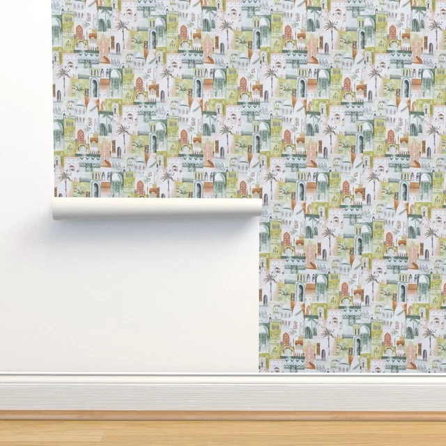 Marrakech Wallpaper , Peel and Stick Wallpaper , Removable Wallpaper