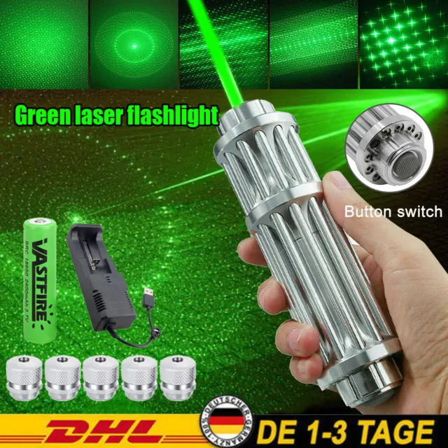 1 MW PUNTATORE laser rosso/verde/viola portata fino a 300 km luce laser  ultra forte DHL EUR 7,31 - PicClick IT
