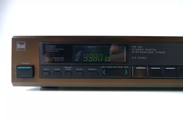 Dual CT 7050 Tuner Radio Empfänger 80er Jahre AM FM Hi-3962 2