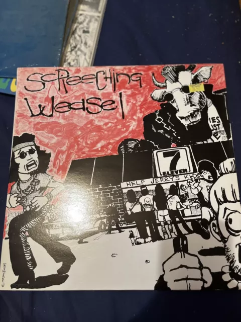 screeching weasel vinyl Debut Album What Goes On Records Orig Uk Press 1988 Ltd