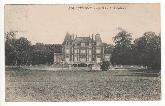 Cpa 95 - Bouffémont - Le Château (Val-D'oise) - Écrite