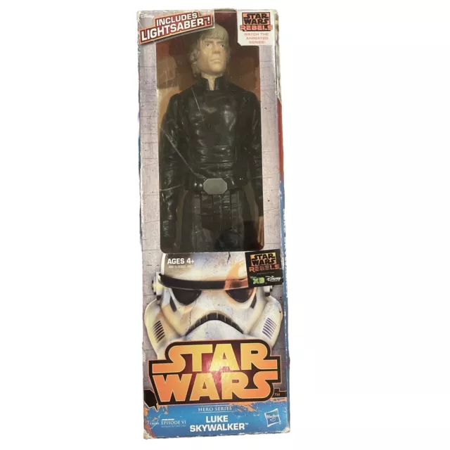 Star Wars - Rebels - Luke Skywalker 12 Hero Series Action Figure - MIB