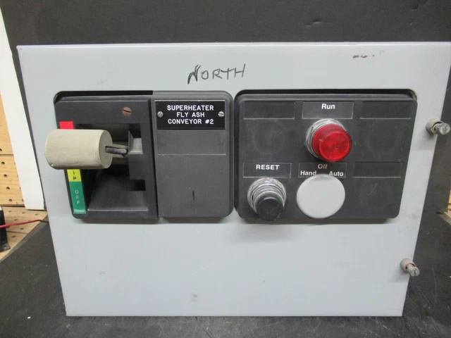 Cutler Hammer Motor Control Bucket 12" Nema Size 1 Starter W200M1Cfc 7 Amp 600V