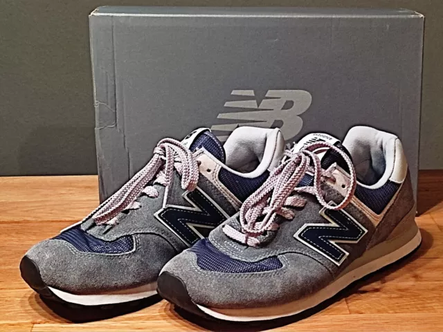 New Balance Classic 574 - ML574EGN - blau - Gr. 42,5 - Sneaker Freizeitschuhe