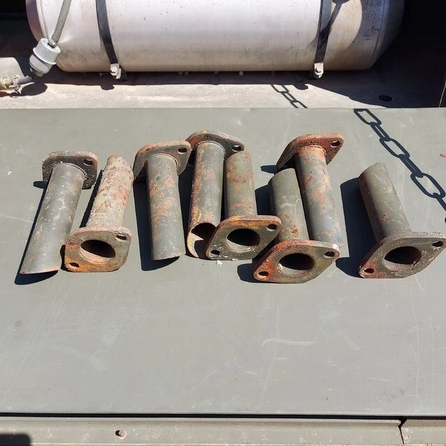 Dodge M37 exhaust tips - 8 qty