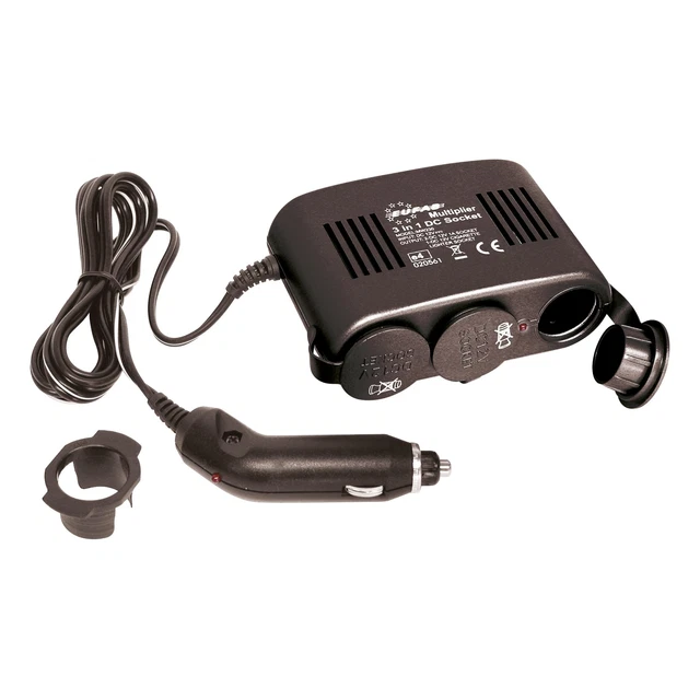 Triple prise allume-cigare 12V 10A