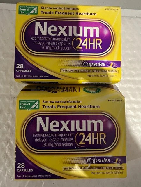 Nexium 56 Count Capsules (EXP: 2/24)