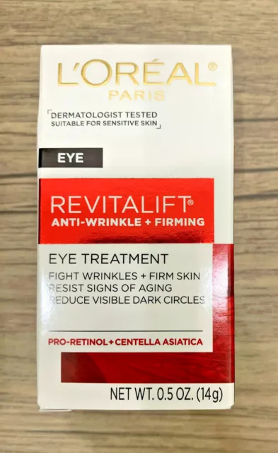 Loreal Paris Revitalift Anti Wrinkle Firming Eye Cream Treatment 0.5 fl oz