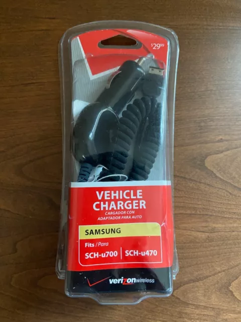 Samsung Verizon Vehicle Charger SAM20CONVPC - NEW in Box