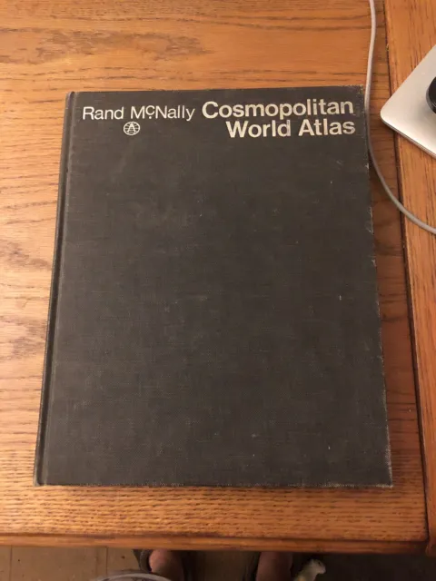 Rand McNally Cosmopolitan World Atlas 1971 Maps Globe World America States