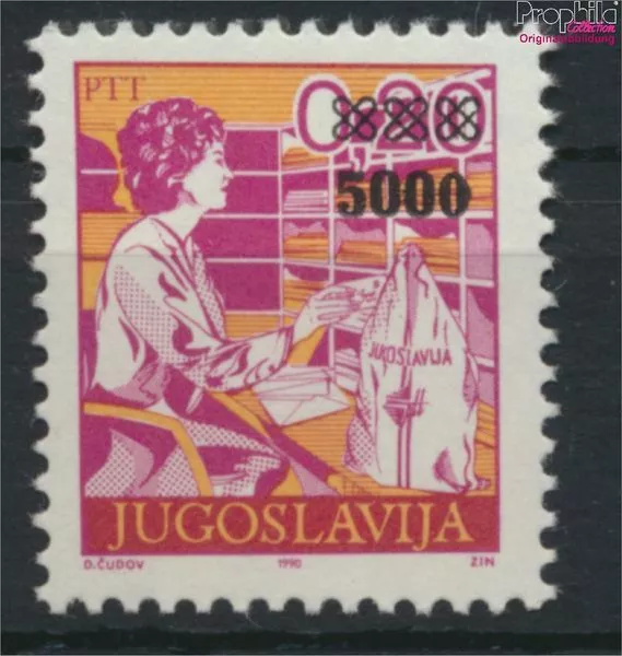 Croacia - Serbia Krajina 6 nuevo con goma original 1993 emisión de so (9532557