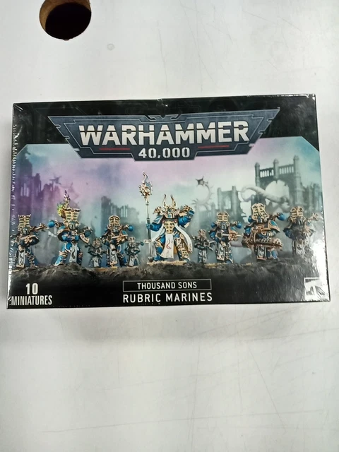 Games Workshop Warhammer 40k - Thousand Sons Ahriman l'Archi-Sorcier 99120102064 Noir