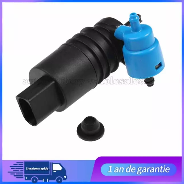 Pompe Lave-glace Pour Opel C5 (2001-2008) - Référence 1H5 955 651 - 12V - Nettoyage Pare-brise Avant/arrière - 8