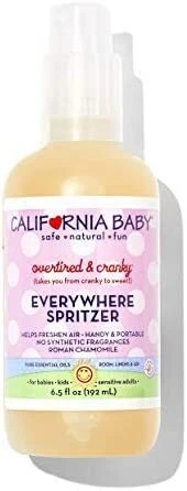California Baby Aromatherapy Spritzer - Overtired & Cranky, 6.5 Oz