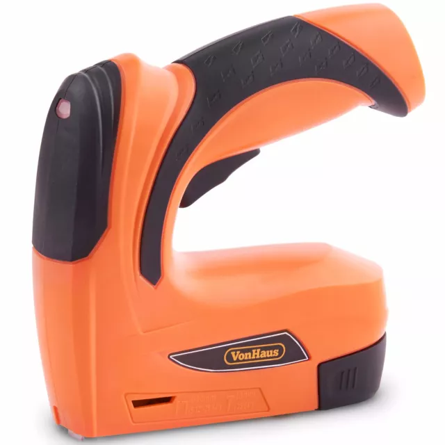 VonHaus - Cordless Electric Staple Gun/Stapler/Tacker/Staple & Nail Gun 2-in-1