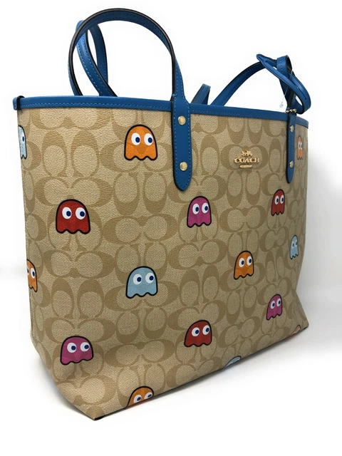 Coach pac sales man reversible tote