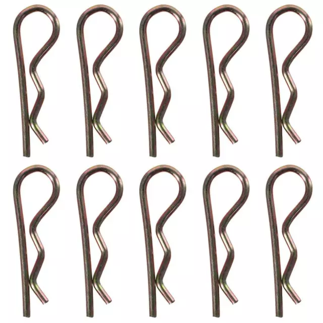 1/10Pcs Colour Zine Cotter Pin M3.5×75mm Wire Hair Pins  Farm, Lawn, Garden