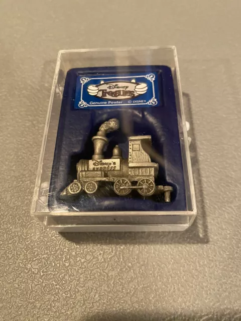 Vintage Disney Treasures Express Genuine Pewter Miniature Train Engine