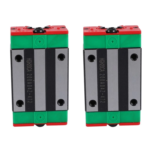 2 x HGH20CA 20 mm guide lineari per macchine CNC parti FerU6Z2