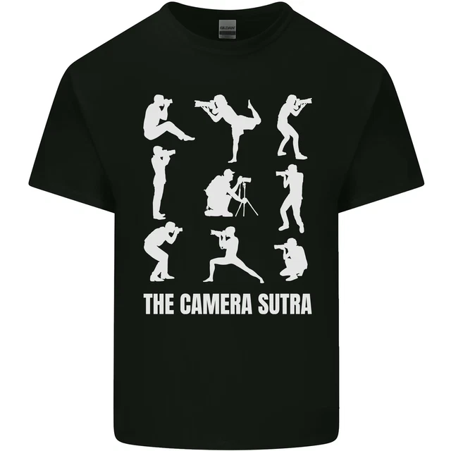 Camera Sutra Funny Photography Photographer Kids T-Shirt Childrens