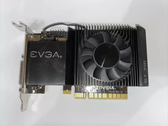 01G-P3-2710-KR - EVGA GeForce GT 710 1GB GDDR3 64-Bit PCI-Express 2.0 Video  Graphics Card