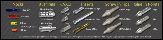 X-Cutter Points Gold Tip 1/2 Dz